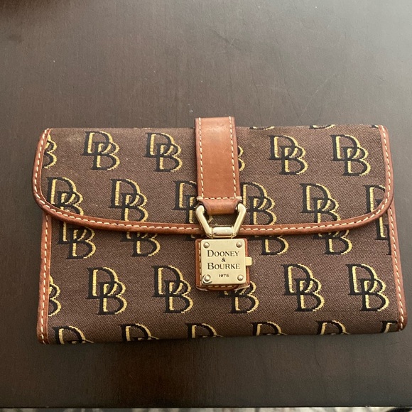 Dooney & Bourke Handbags - Dooney & Bourke Credit Card/Check Book Wallet